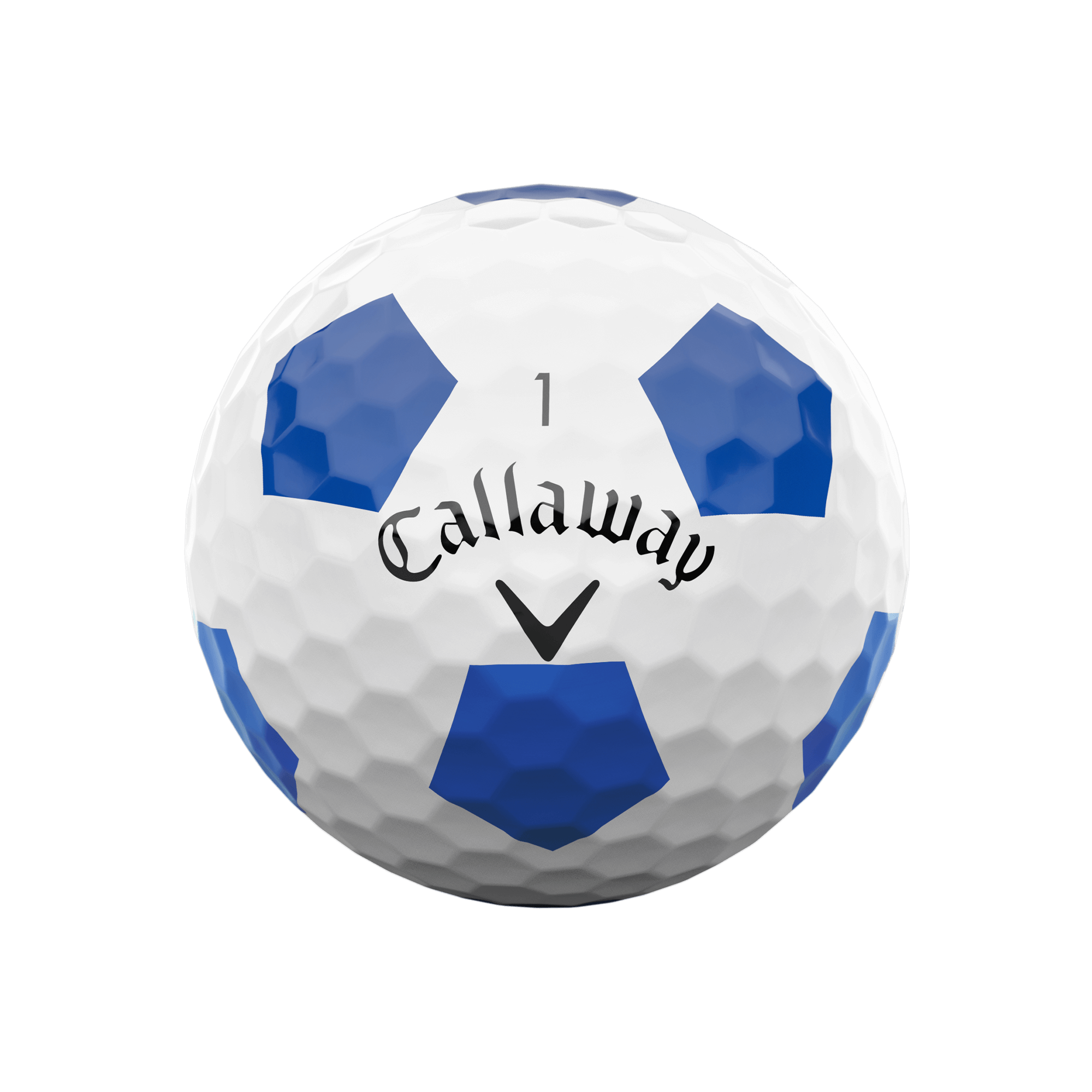 E•R•C Soft Truvis Blue Golf Balls - View 3