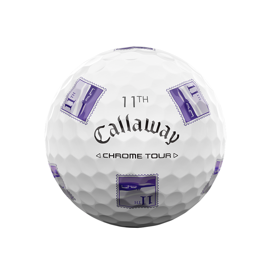Balles De Golf Chrome Tour Major Series: Majeur De Juillet - Édition Limitée (Douzaine) - View 7