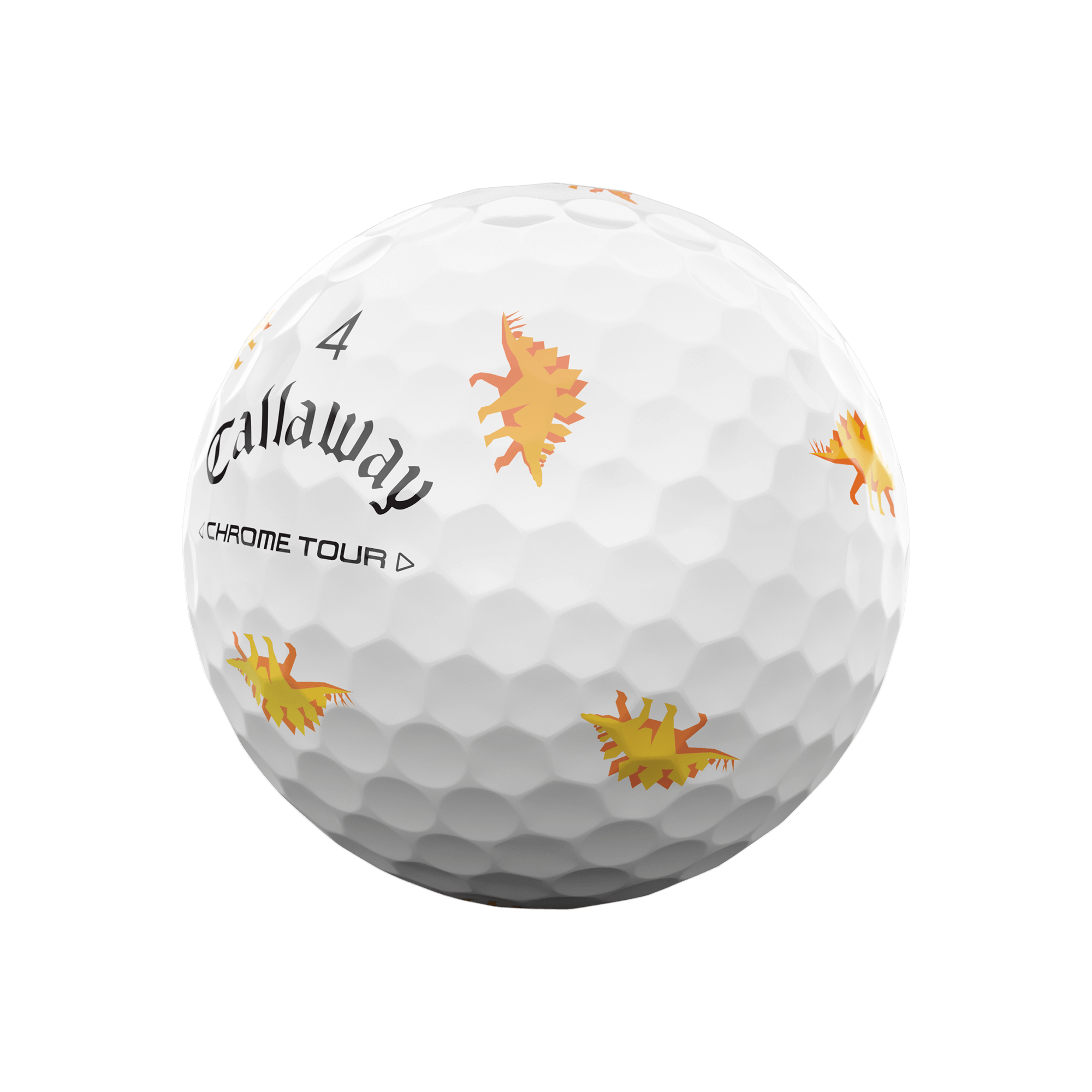 Limitierte Auflage Chrome Tour Dino Golfbälle (Dutzend) - View 10