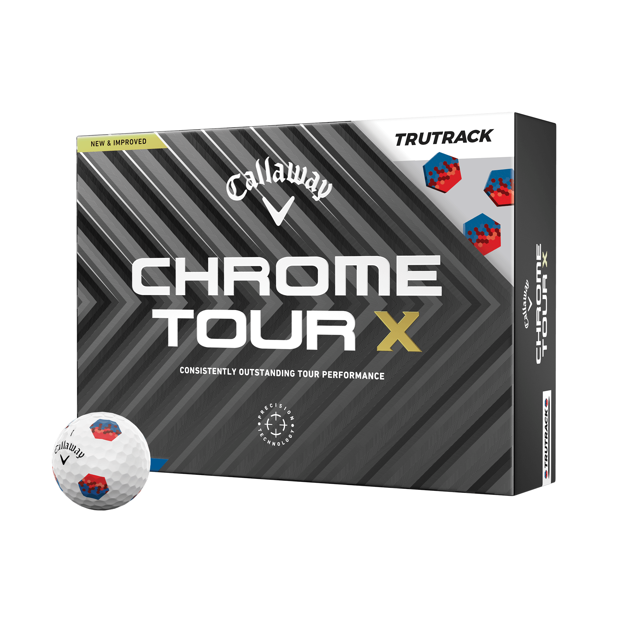 Balles de golf Chrome Tour X TruTrack - View 1