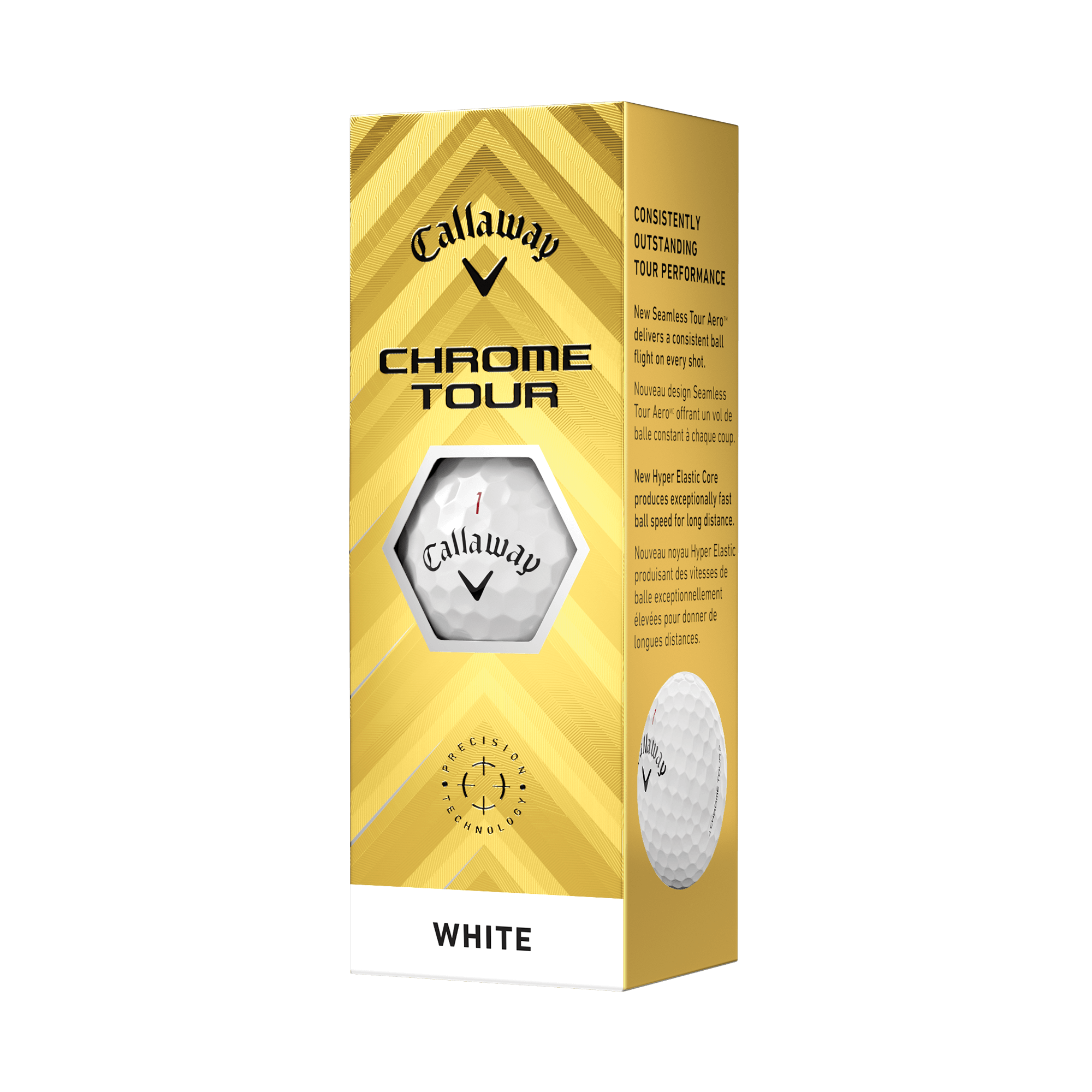 Chrome Tour Golf Balls - View 4