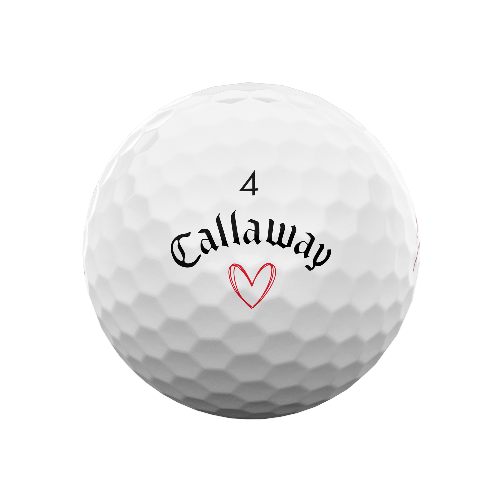 Limited Edition Supersoft Love Golf Balls (Dozen) - View 10