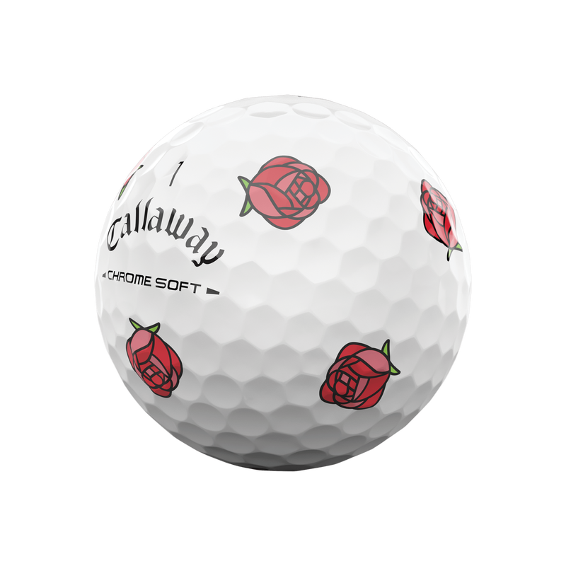 Limited Edition Chrome Soft Flowers Golf Balls - View 4