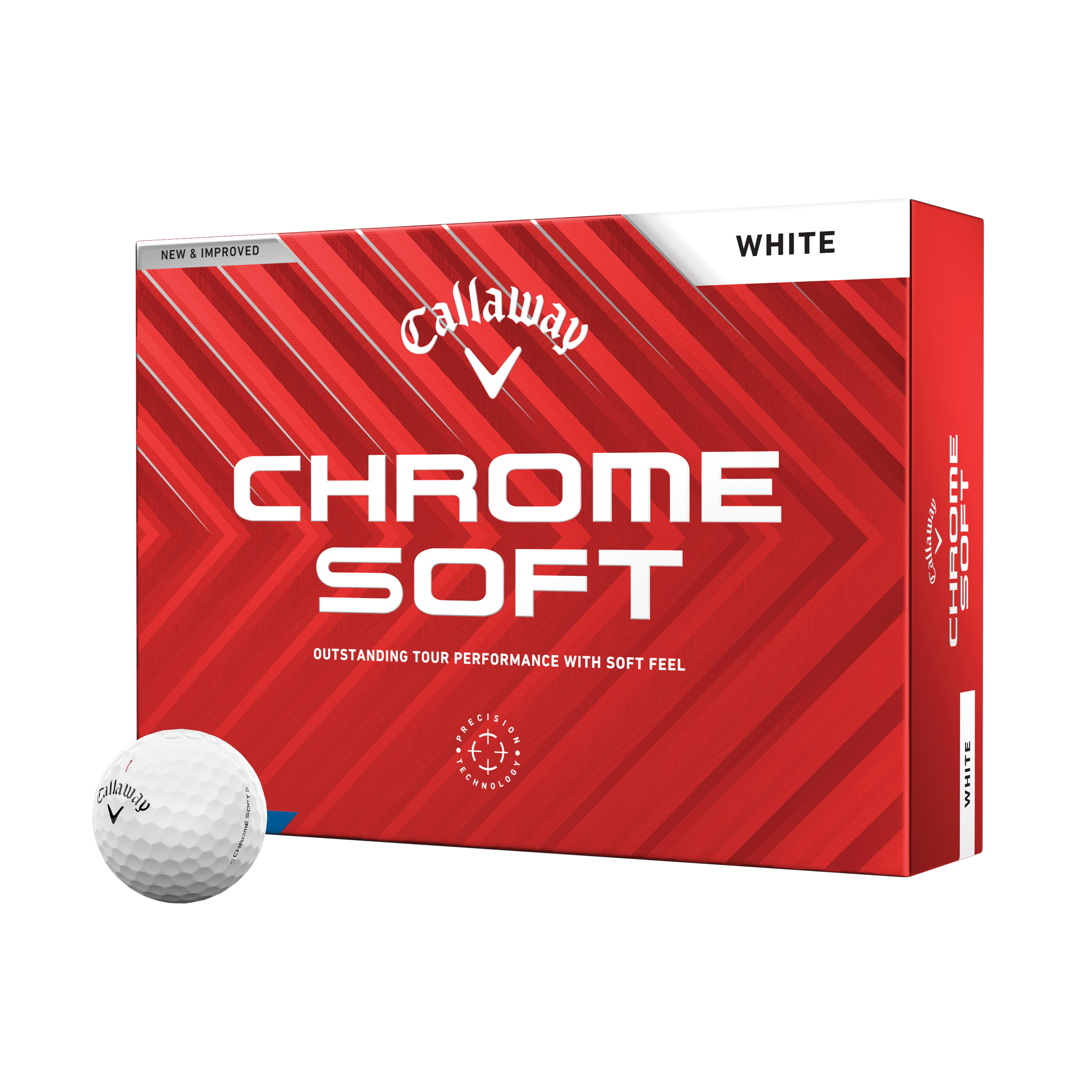 Balles de golf Chrome Soft