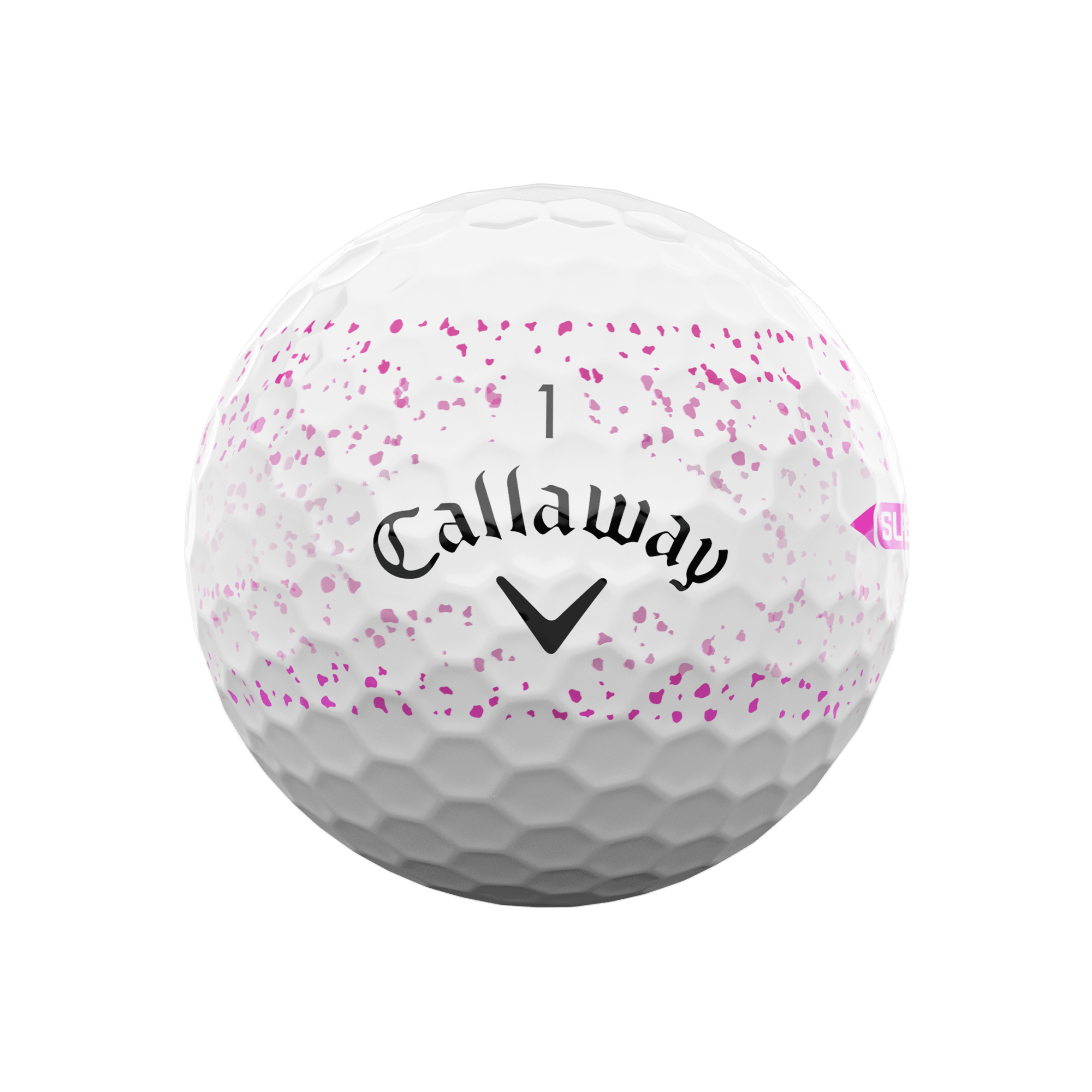 Supersoft Splatter 360 Pink Golf Balls - View 3