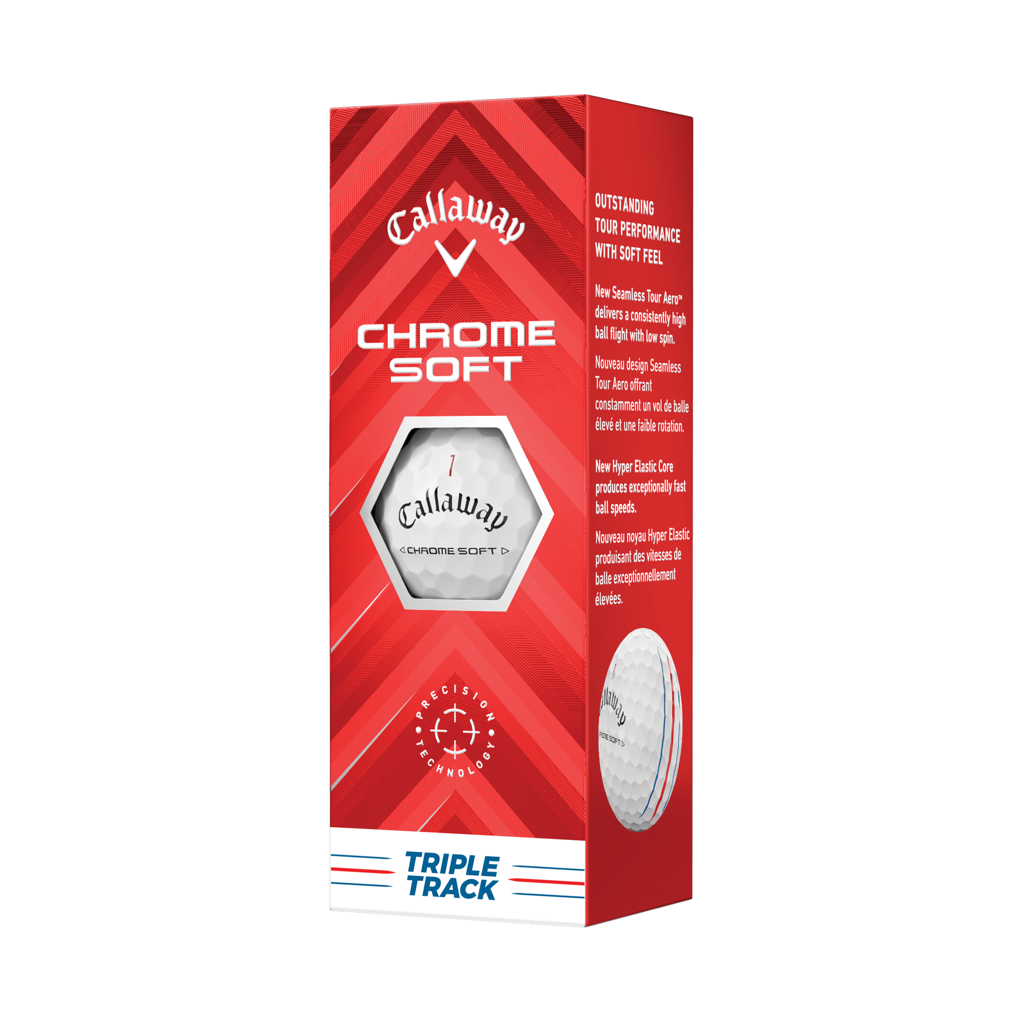 Balles de golf Chrome Soft Triple Track - View 4