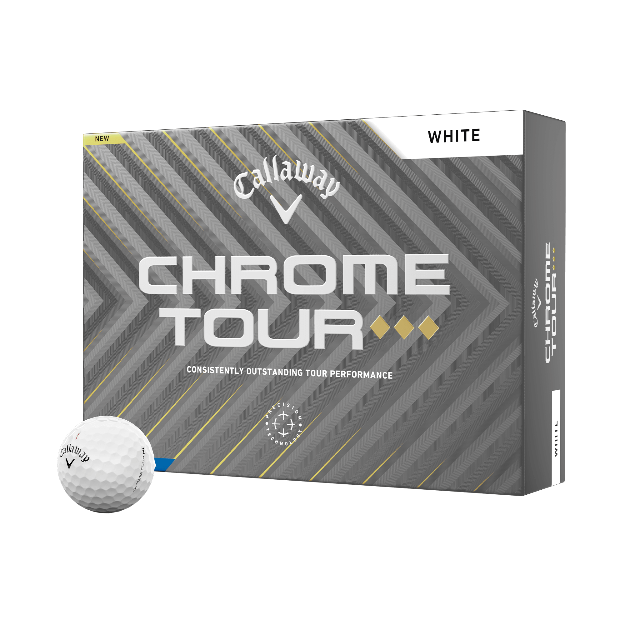Chrome Tour Triple Diamond Golf Balls (Dozen) - View 1