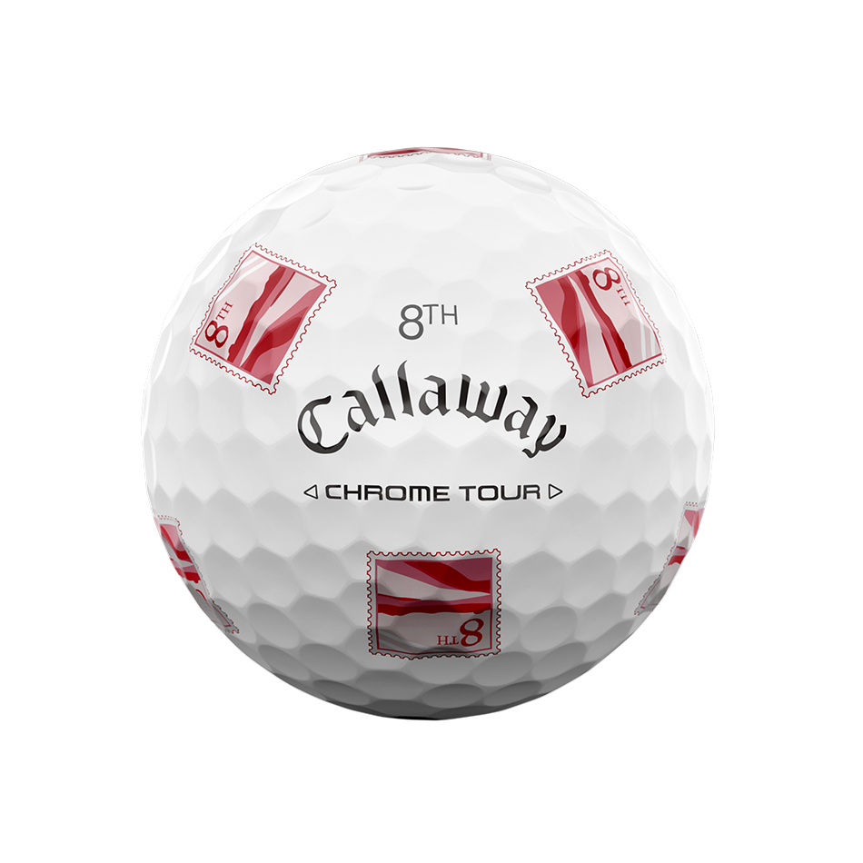 Balles De Golf Chrome Tour Major Series: Majeur De Juillet - Édition Limitée (Douzaine) - View 5