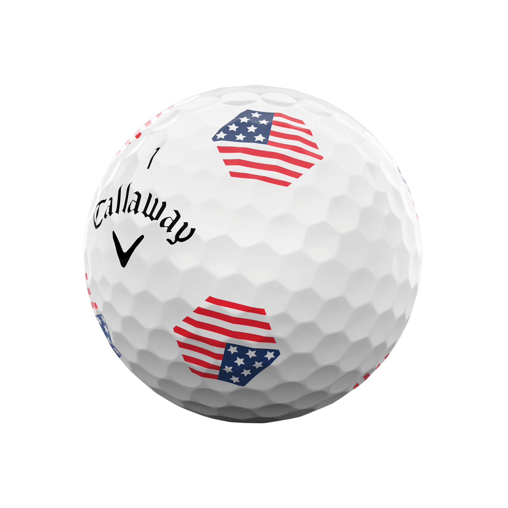 Balles de Golf Chrome Tour X USA TruTrack - Édition Limitée (Douzaine) - View 2