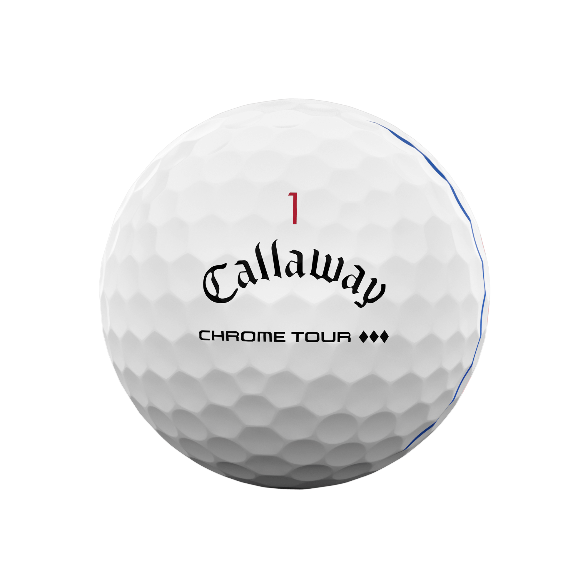Balles de golf Chrome Tour Triple Diamond Triple Track (Douzaine) - View 3