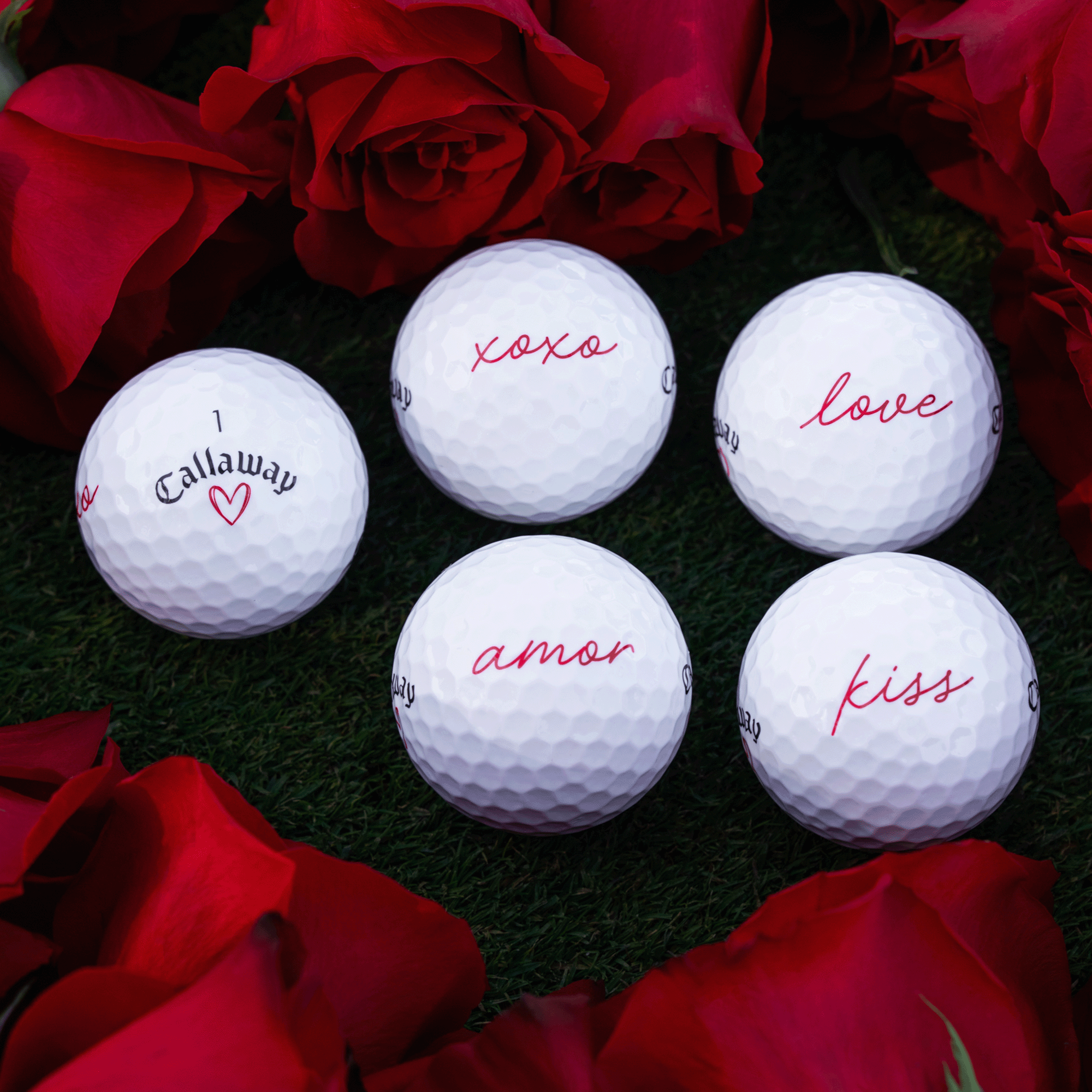 Limited Edition Supersoft Love Golf Balls (Dozen) - View 2