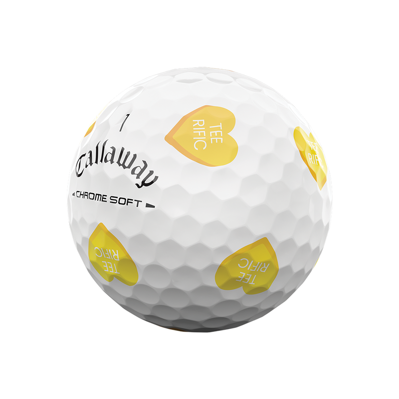 Chrome Soft Golf Hearts - View 14
