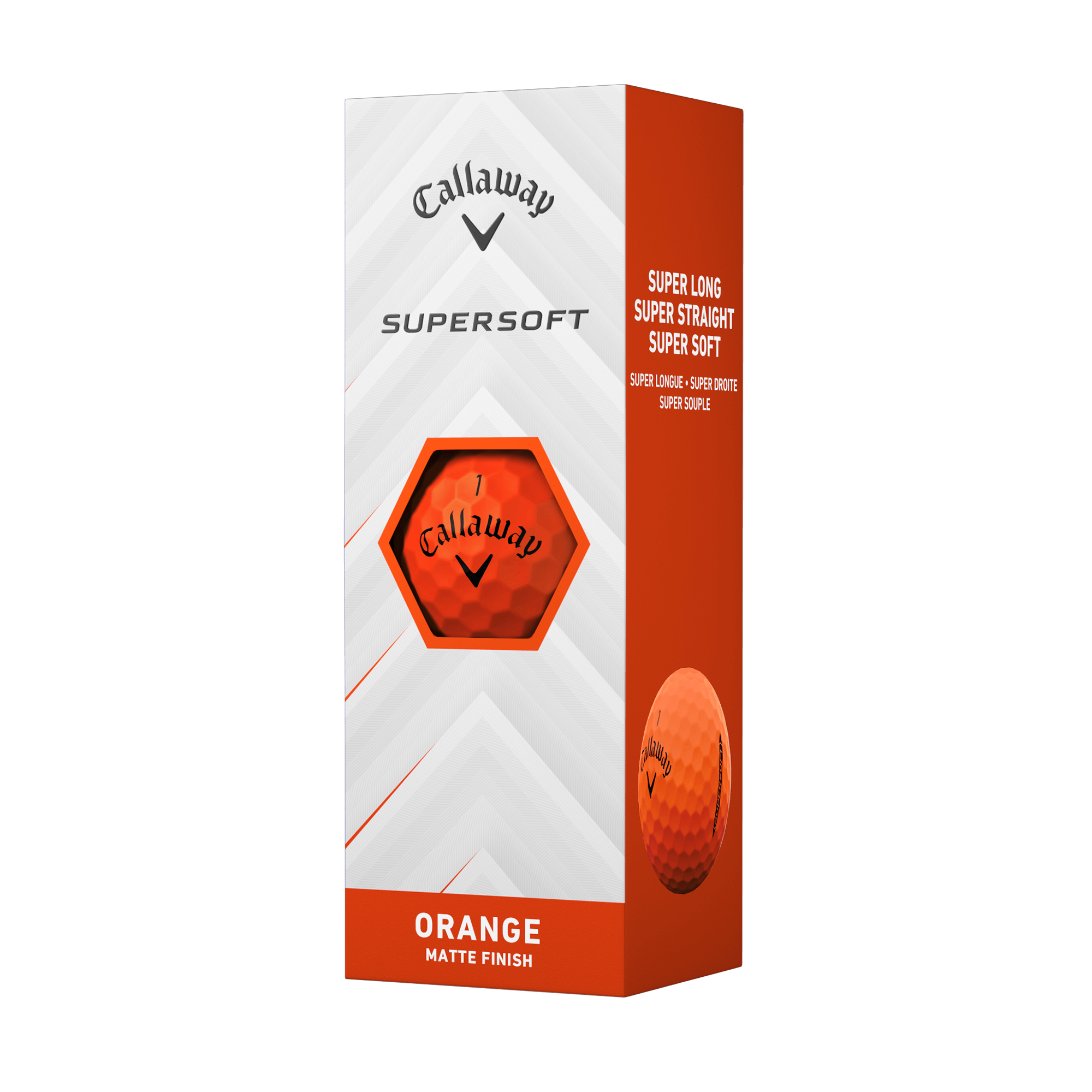 Supersoft Matte Orange Golf Balls - View 4