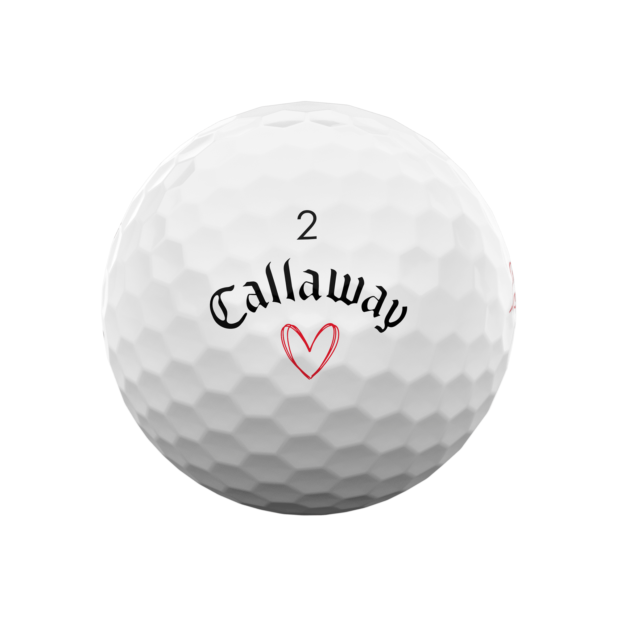 Limited Edition Supersoft Love Golf Balls (Dozen) - View 6