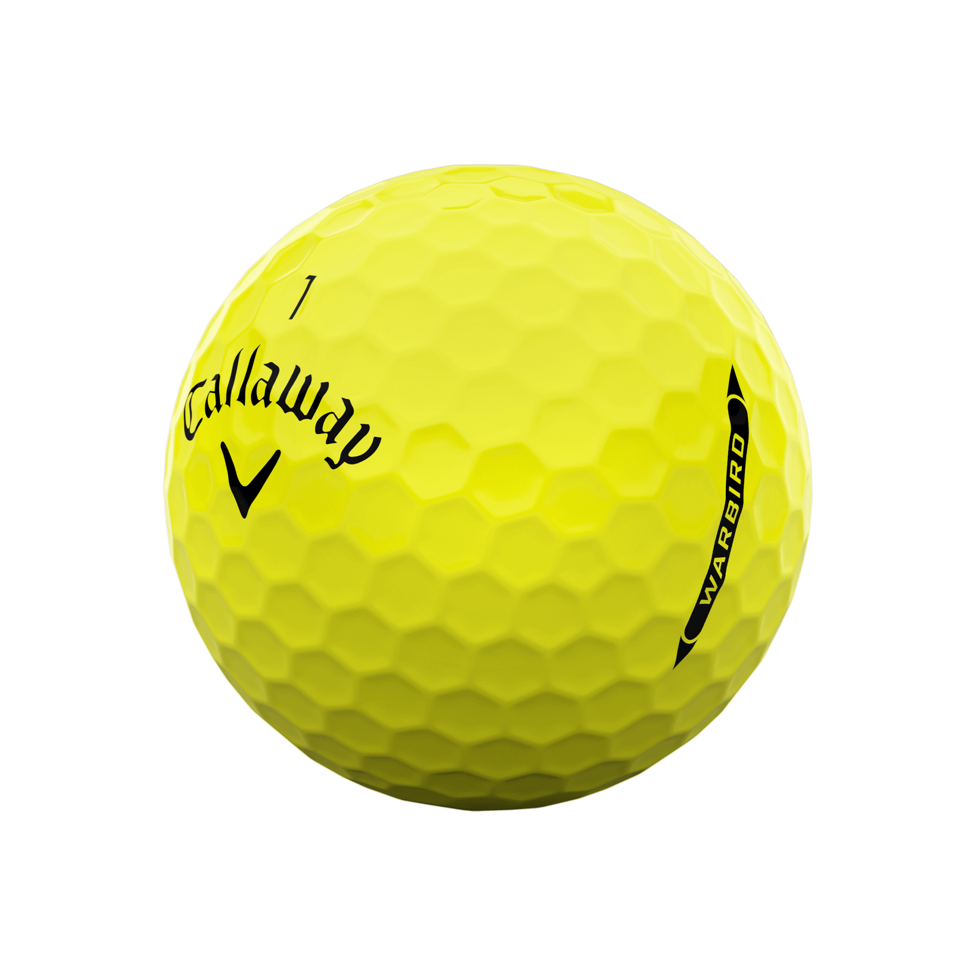 Warbird Distance+ Yellow Golf Balls - View 2