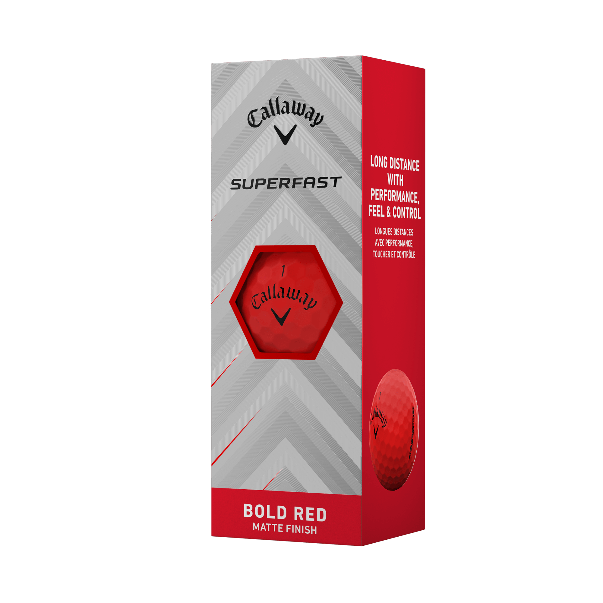 Superfast Bold Red 15-Pack Golf Balls - View 4