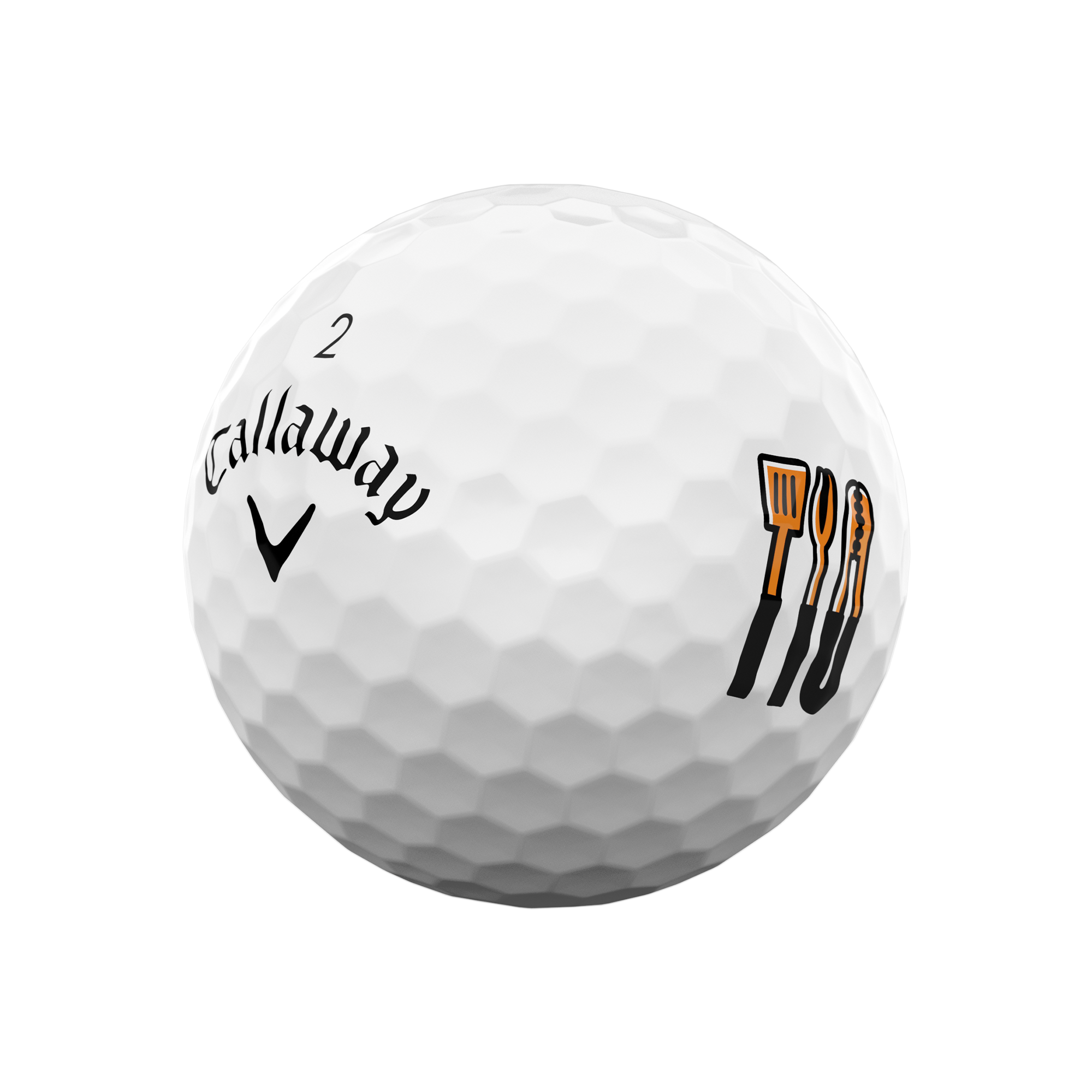 Limited Edition Supersoft Father's Day Grillmaster Golf Balls (Dozen) - View 4