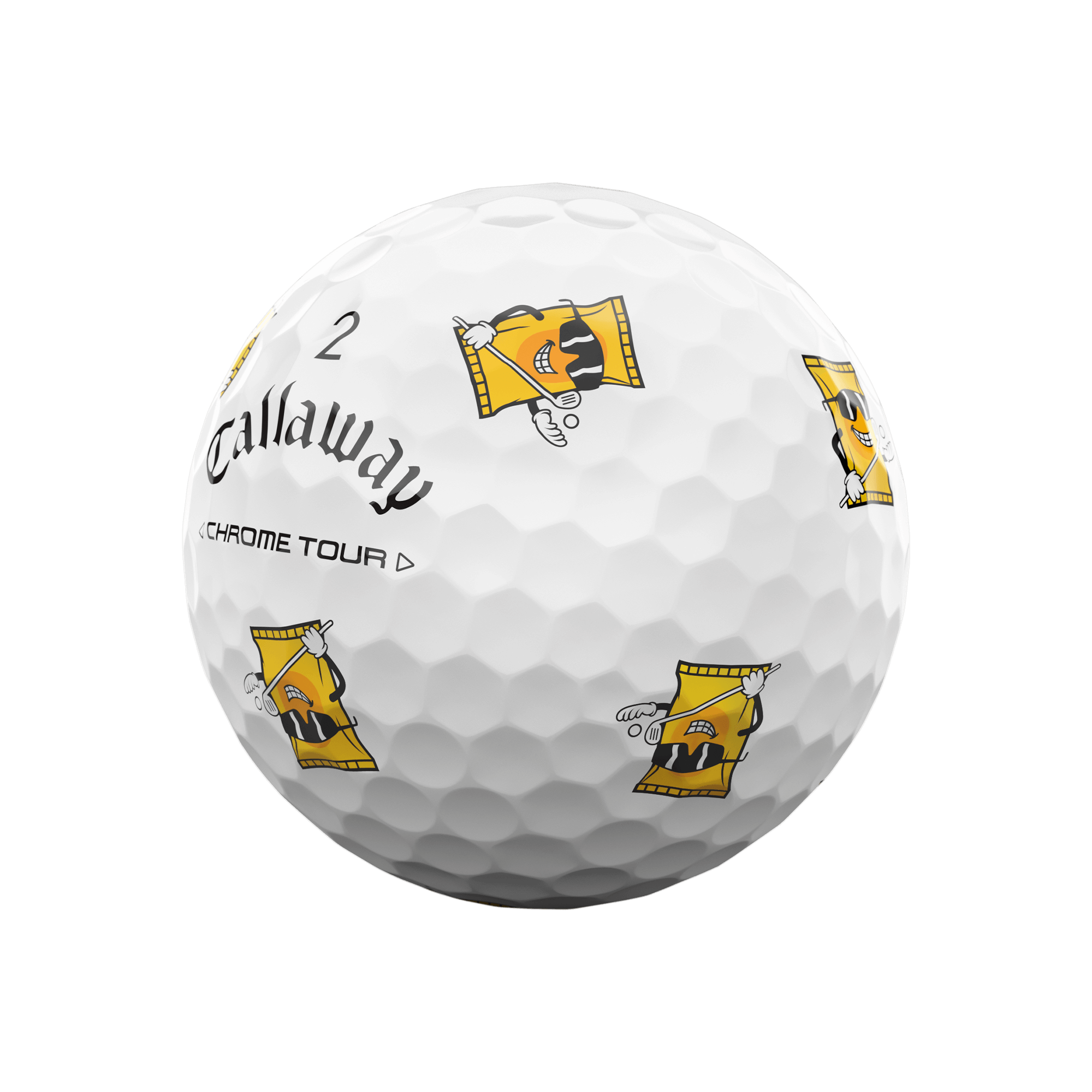 Limited Edition Chrome Tour Turnbox Balls (Dozen) - View 6