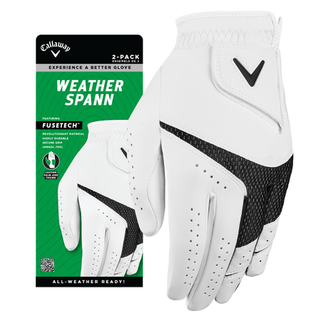 Weather Spann Golf Gloves (2-Pack)