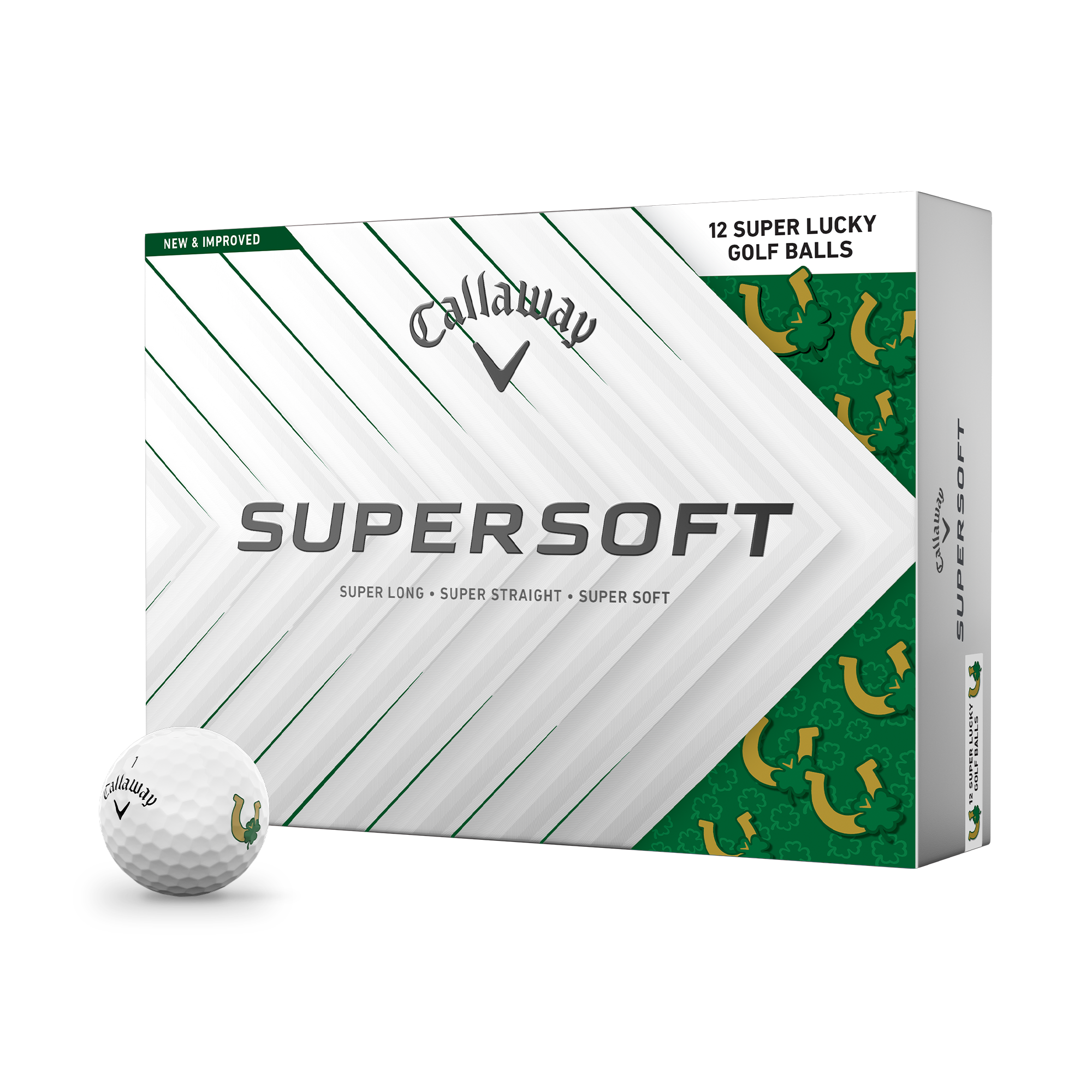 Limited Edition Supersoft Lucky Golf Balls (Dozen)