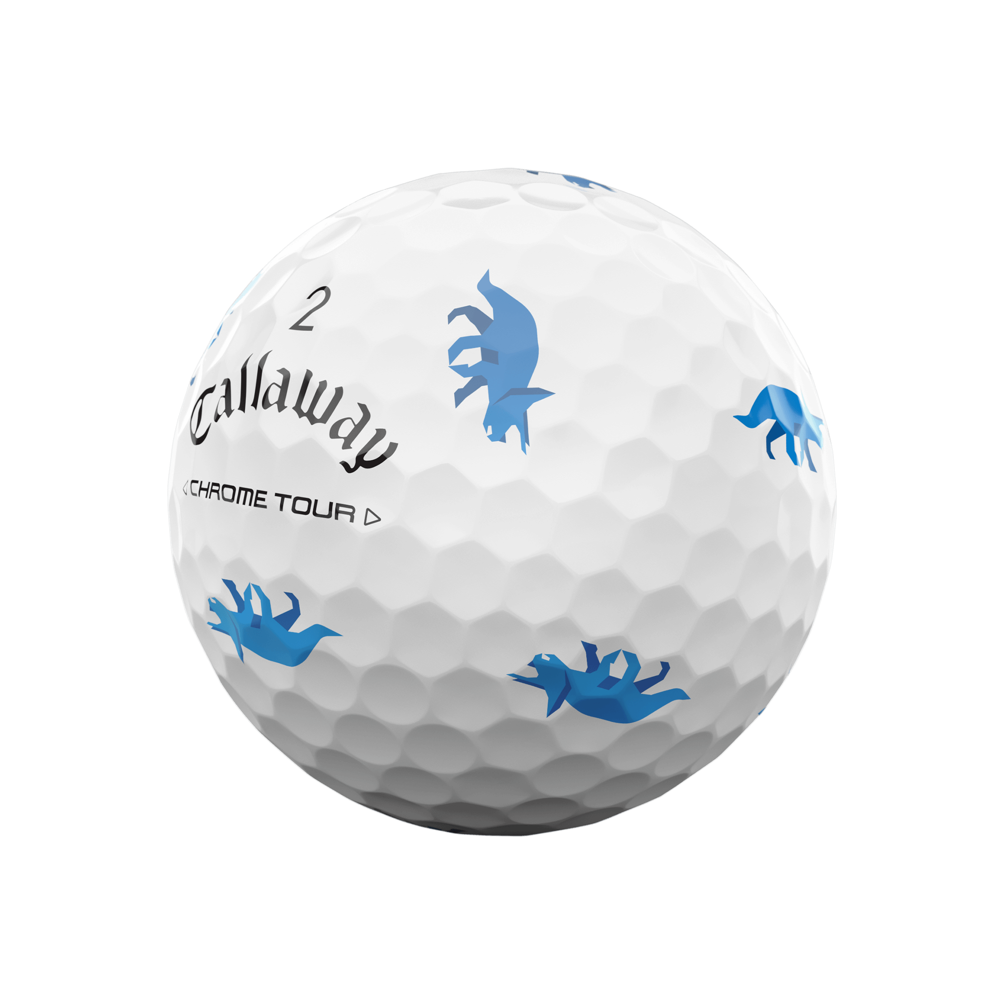 Limitierte Auflage Chrome Tour Dino Golfbälle (Dutzend) - View 6