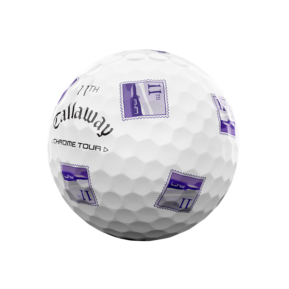 Balles De Golf Chrome Tour Major Series: Majeur De Juillet - Édition Limitée (Douzaine) - View 6