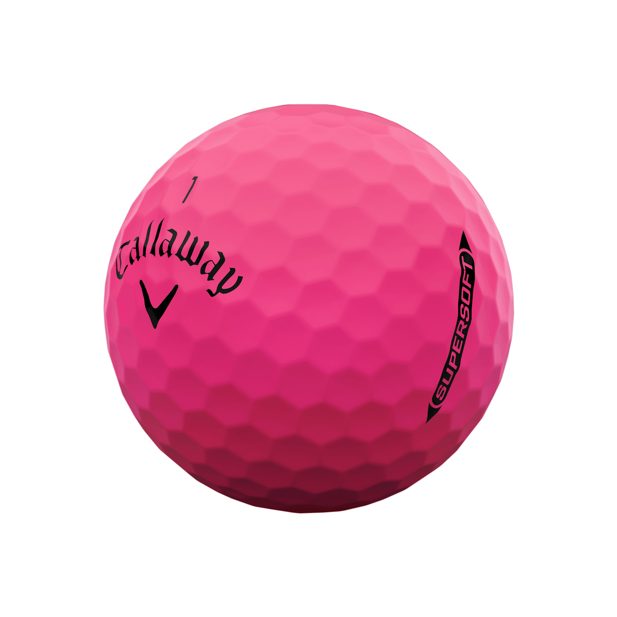 Supersoft Matte Pink Golf Balls - View 2