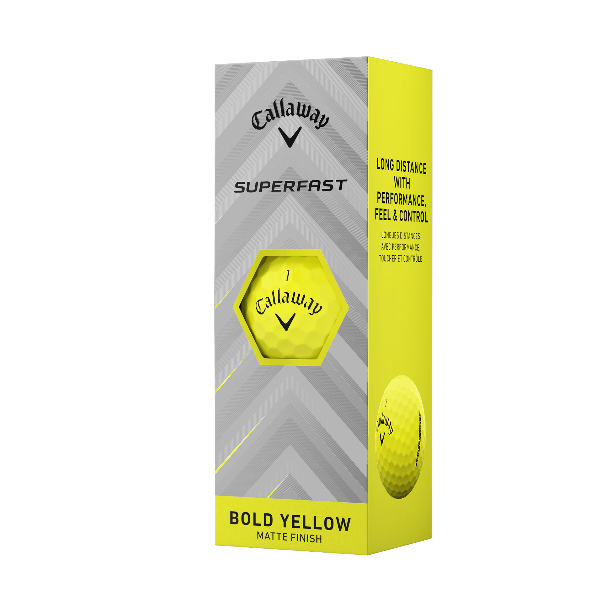 Superfast Bold Yellow 15-Pack Golf Balls - View 4