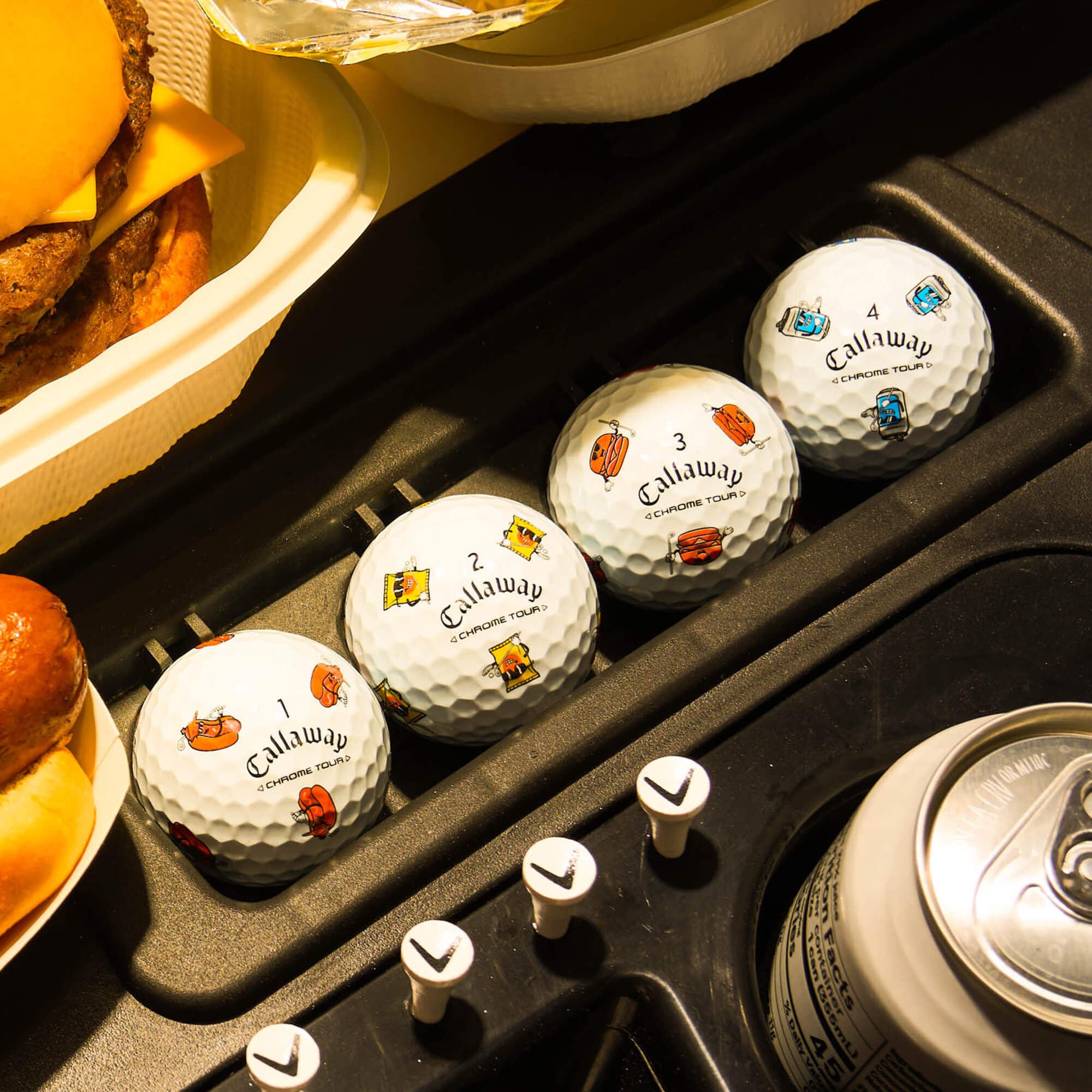 Limited Edition Chrome Tour Turnbox Balls (Dozen) - View 2