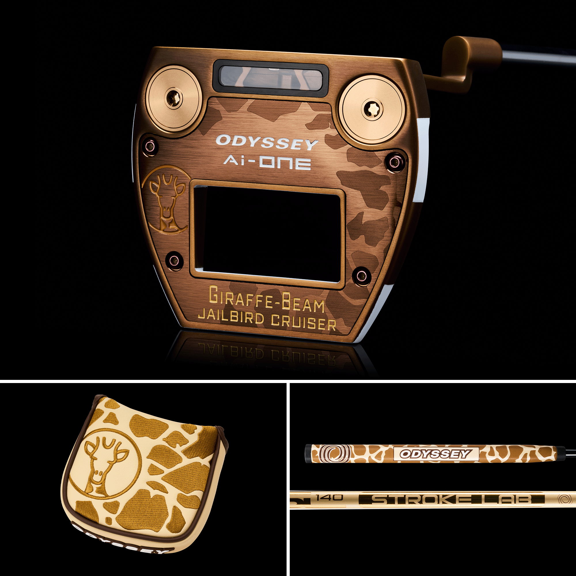 Ai-ONE Giraffe Beam Jailbird Cruiser Putter - View 2