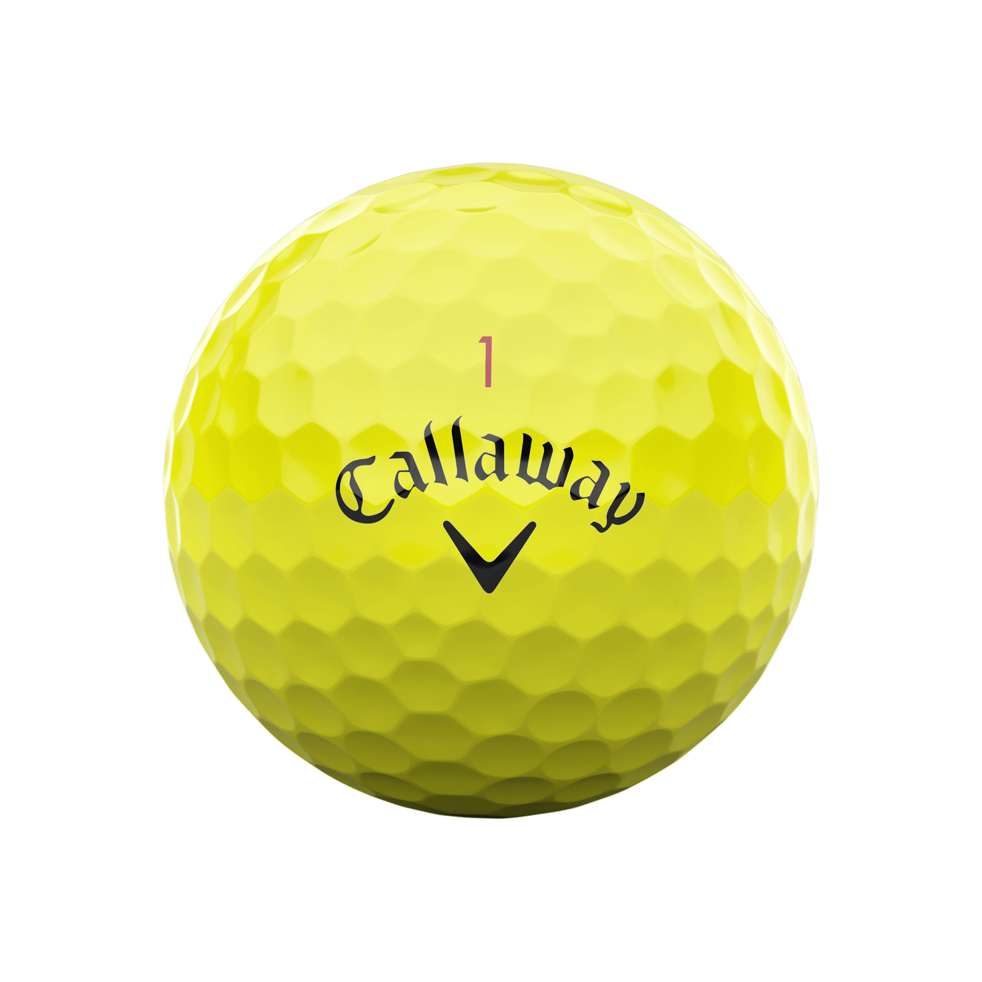 Balles de golf Chrome Soft jaunes - View 3