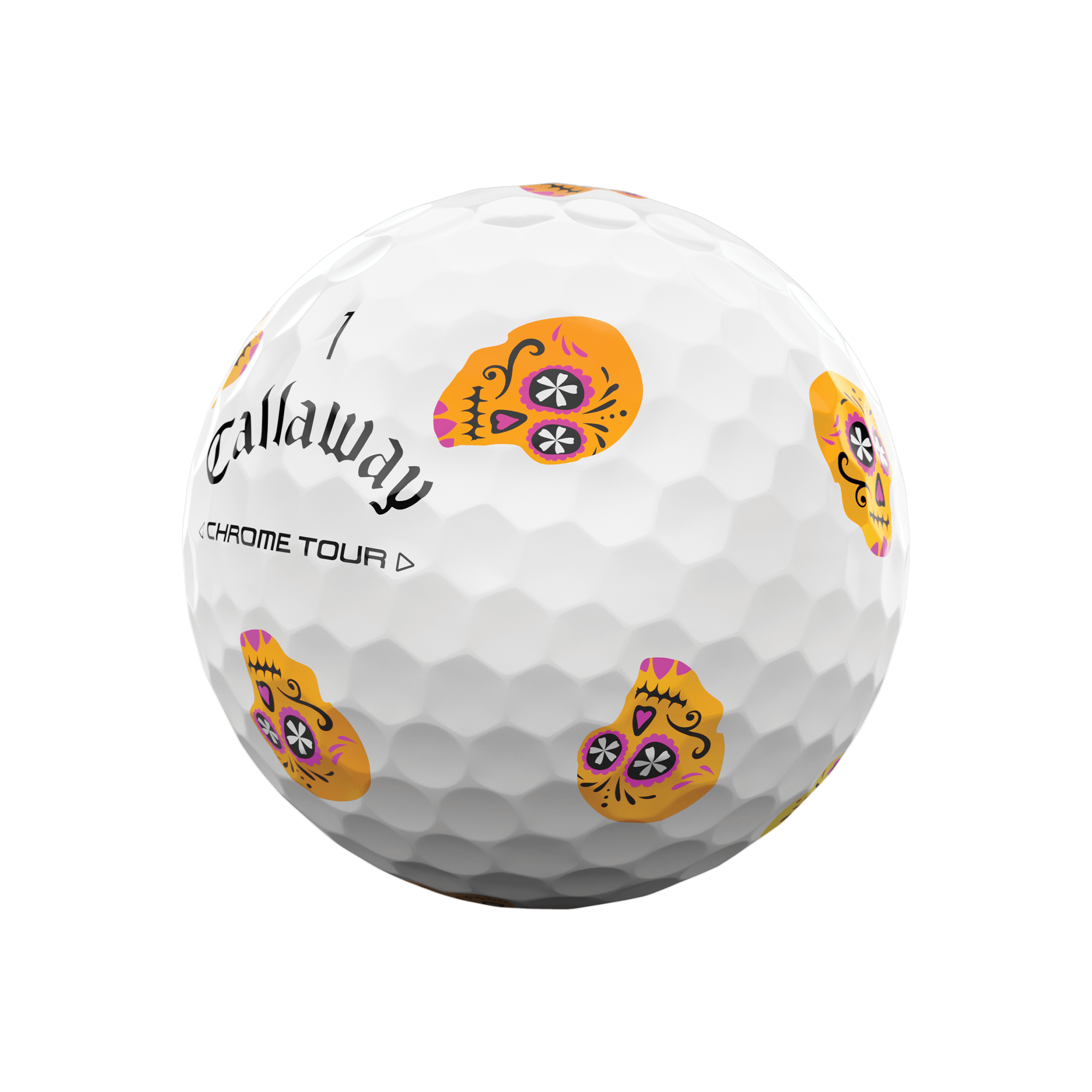Balles De Golf Chrome Tour Día de los Muertos - Édition Limitée (Douzaine) - View 2