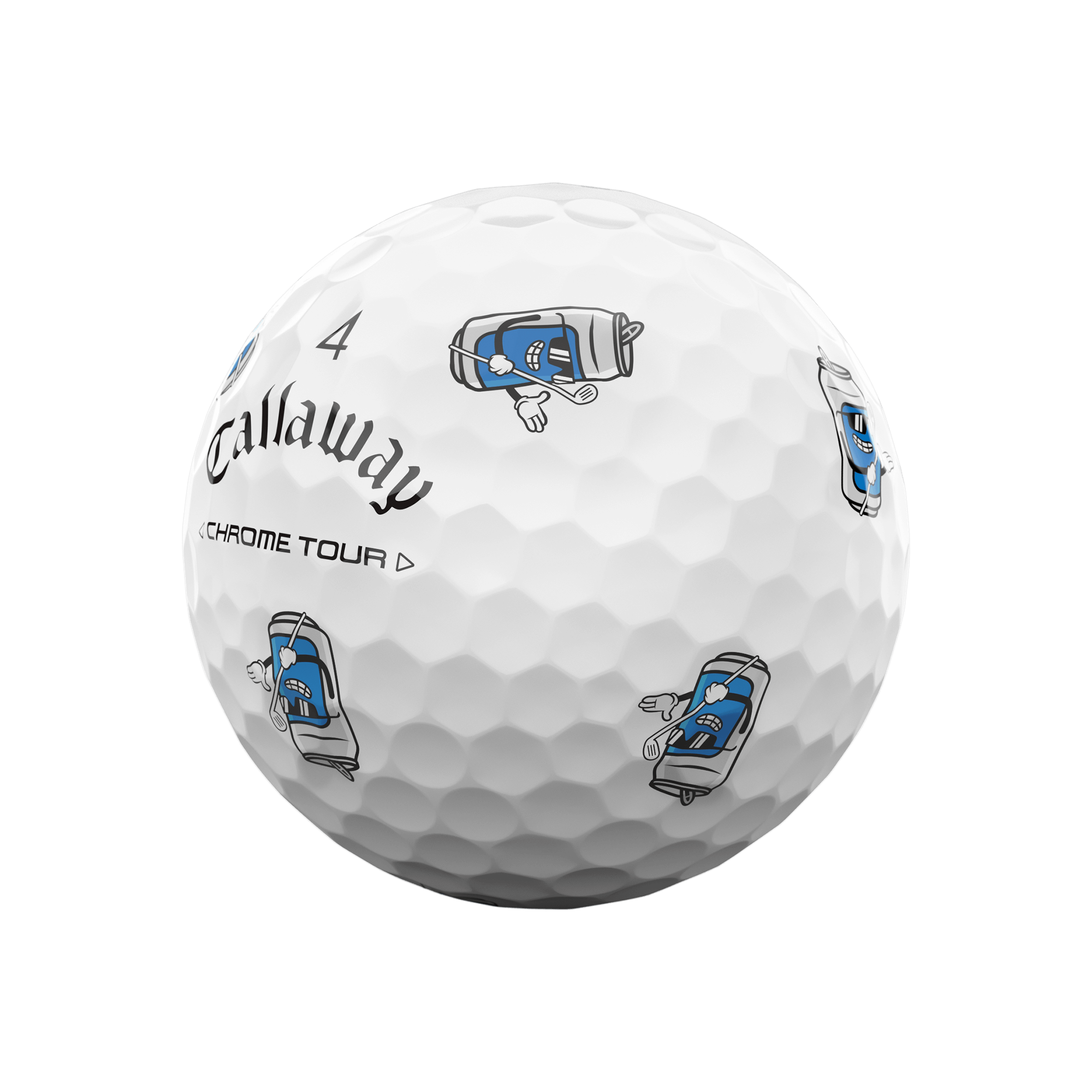 Limited Edition Chrome Tour Turnbox Balls (Dozen) - View 10