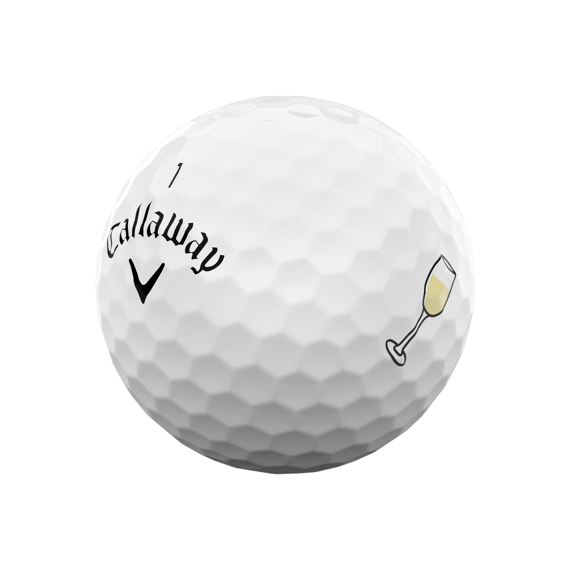 Supersoft Mother's Day Cheers Golf Ball - View 3