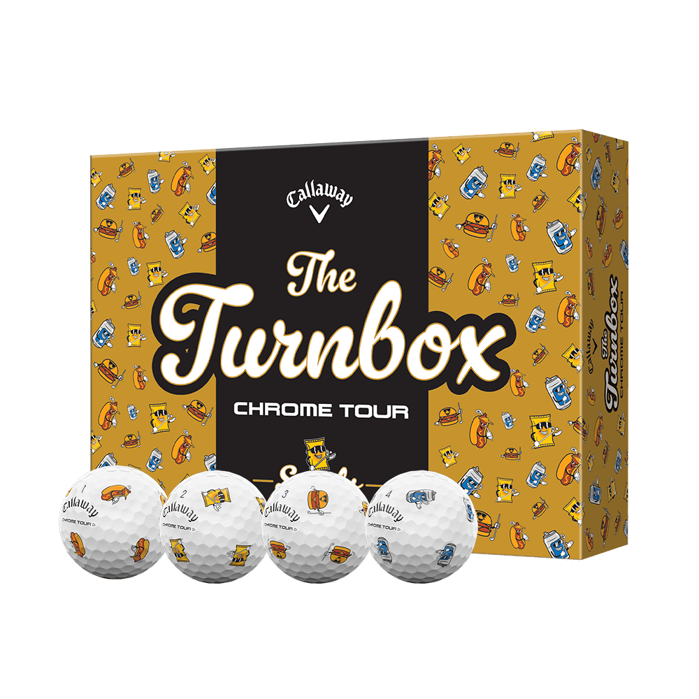 Limited Edition Chrome Tour Turnbox Balls (Dozen) - View 1